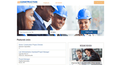 Desktop Screenshot of careercenter.constructionmarketingassociation.org