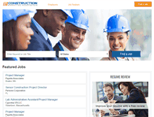 Tablet Screenshot of careercenter.constructionmarketingassociation.org